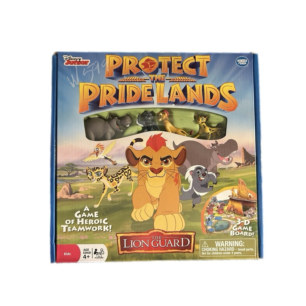 Protect the Pride Lands The Lion‎ Guard King Disney 3-D Board Game